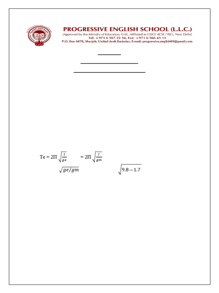 Oscillations and Waves - Answers | PDF