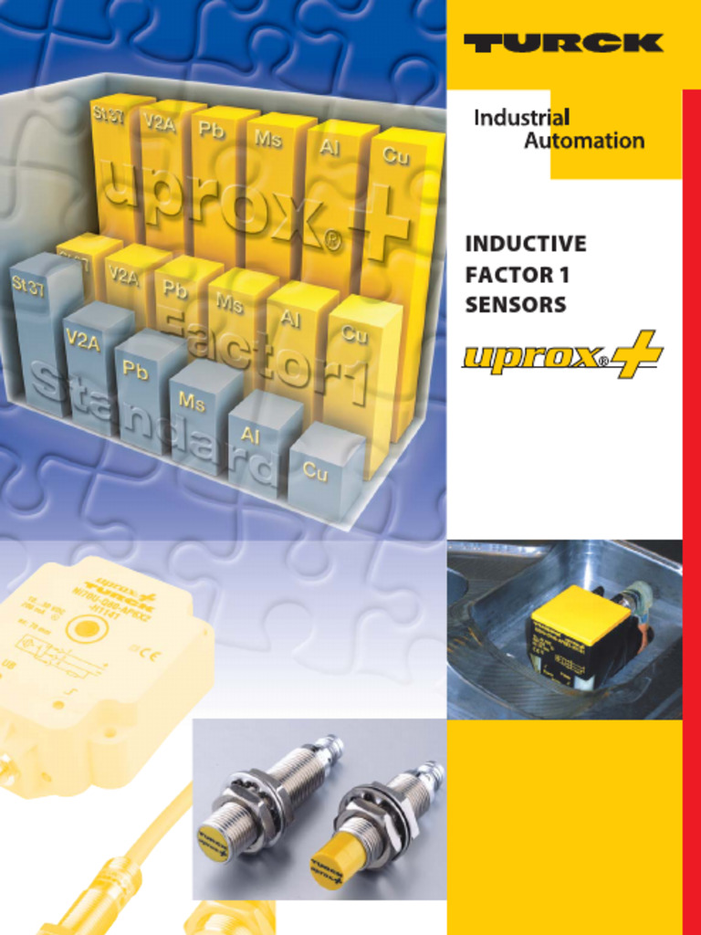 Inductive Factor 1 Uprox+ Sensors Overview | PDF | Electrical Connector