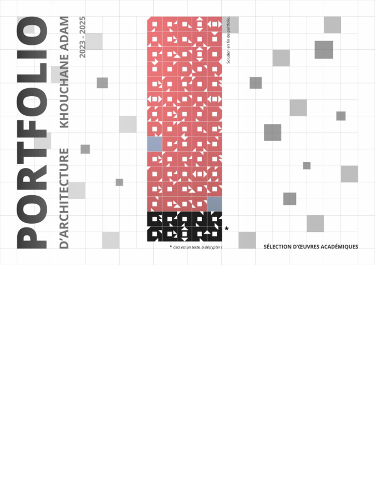 Portfolio D Oeuvres Academiques 2023 2025 1756223223 | PDF