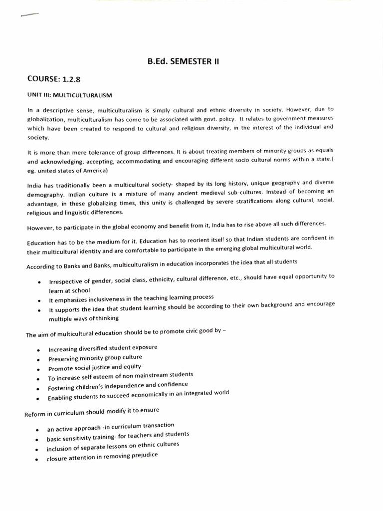 Understanding Multicultural Education | PDF | Multiculturalism ...