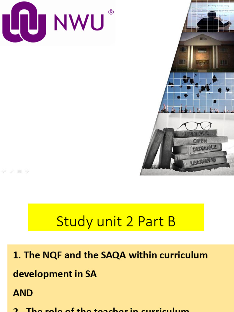 NQF and SAQA in South African Curriculum | PDF | Learning