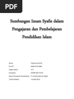 Kertas Kerja Imam Syafie