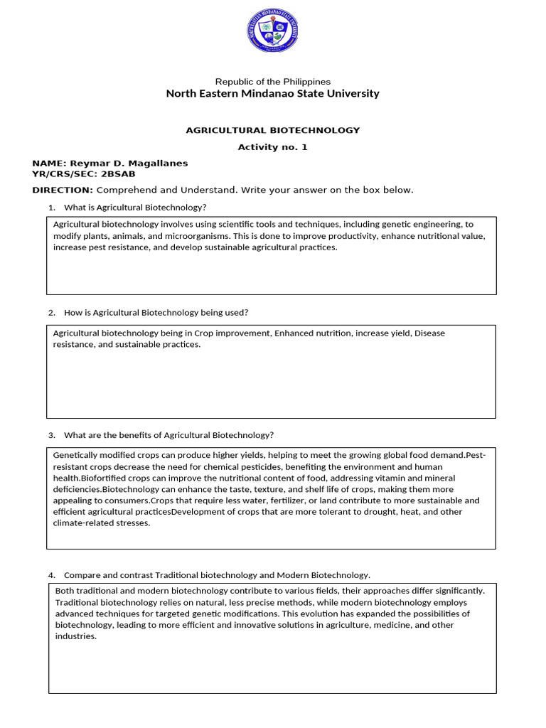 Activity 1 | PDF