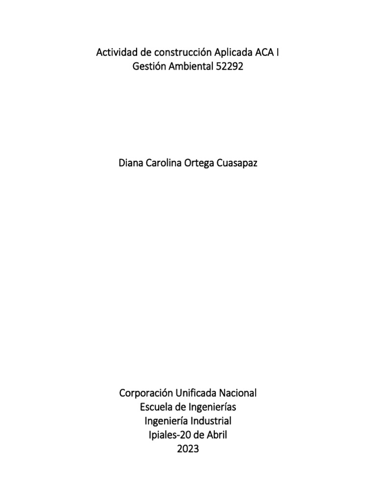 Aca 1 Ambie | PDF | Sustentabilidad | Desarrollo sostenible