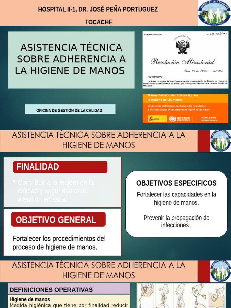 Guía técnica de higiene de manos en salud | PDF | Lavado de manos | Higiene