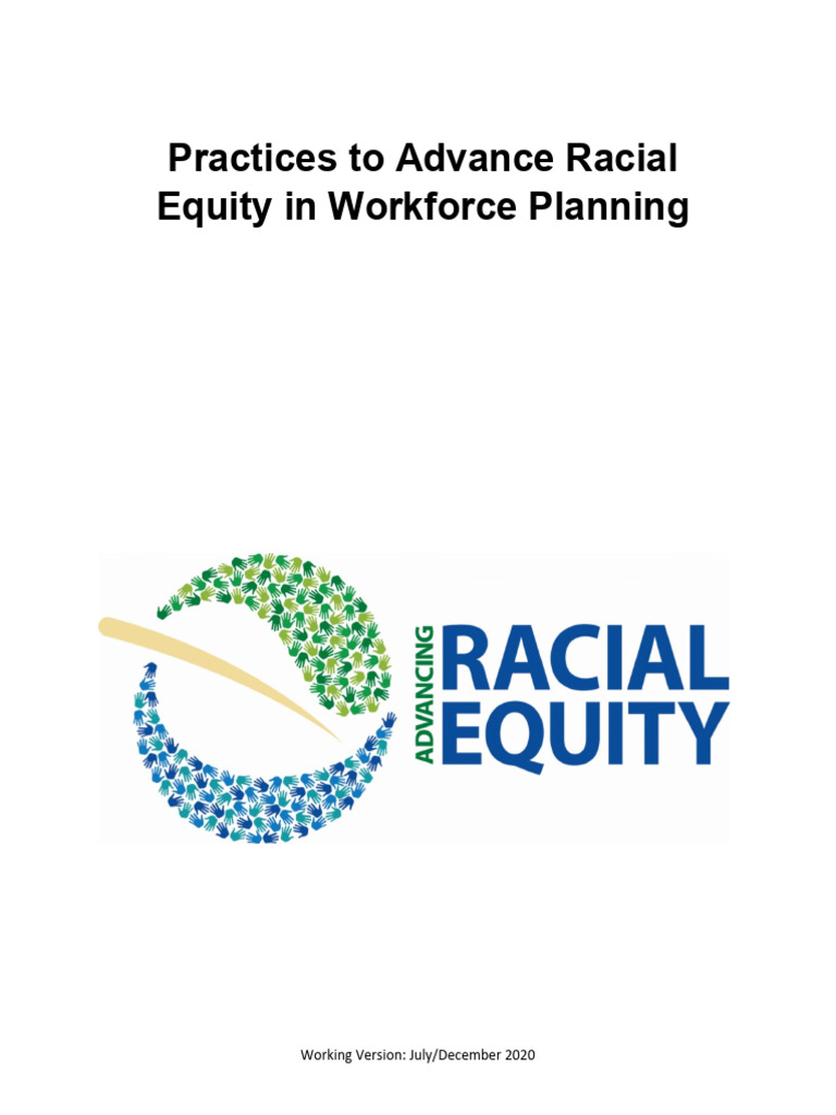 Racial Equity Practices in Workforce Planning | PDF | Recruitment ...
