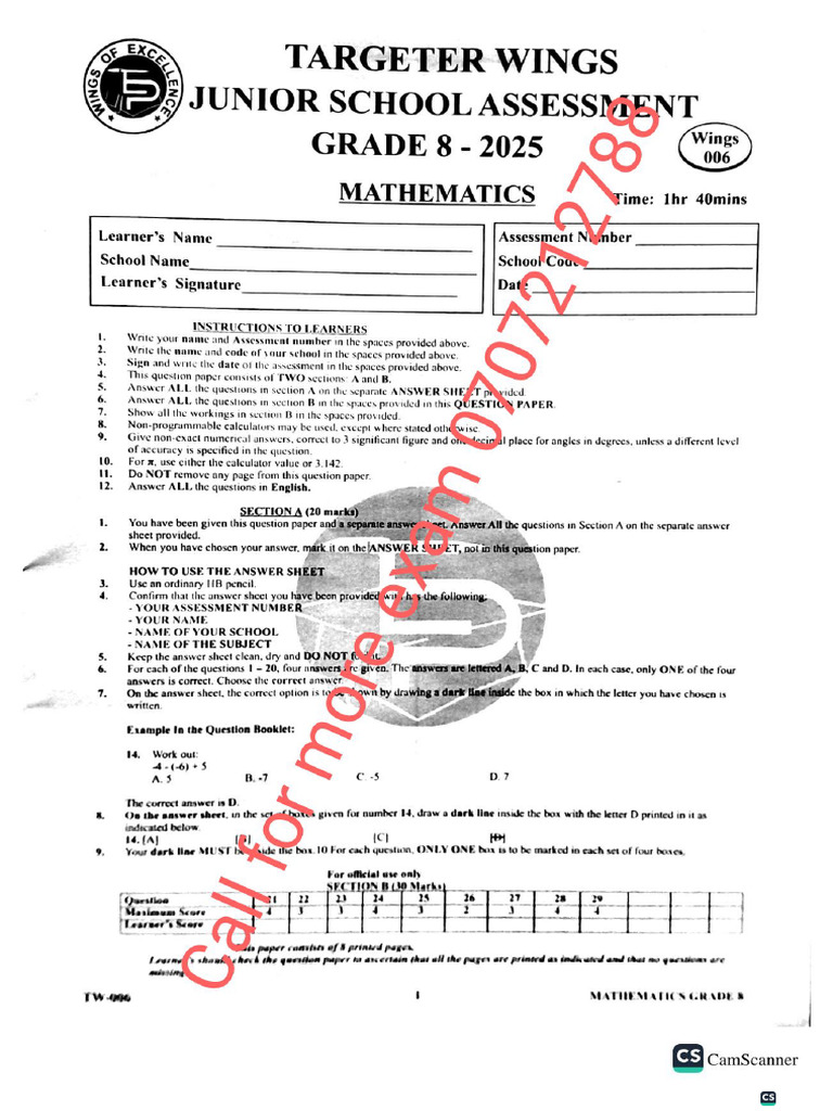 Download CamScanner App | PDF