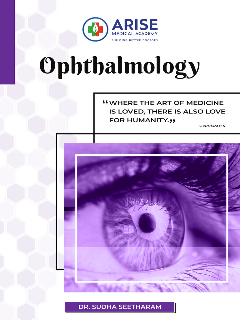 Opthalmology 250522 141749 | PDF | Cataract | Human Eye