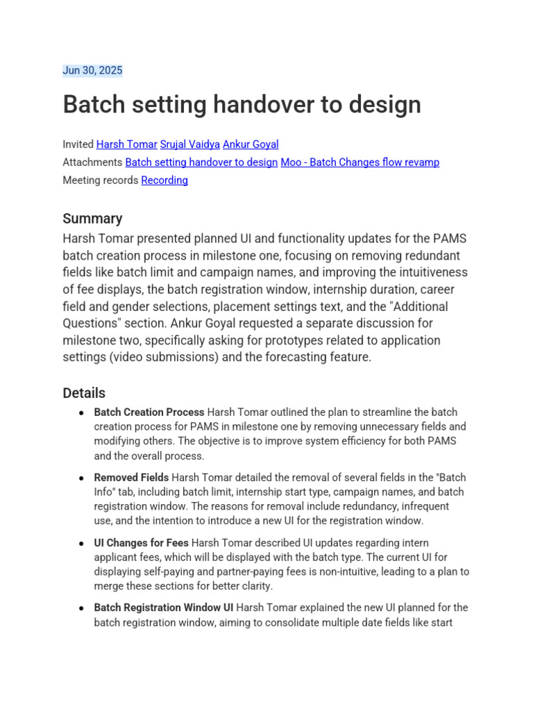 Batch Setting Handover To Design - 2025 - 06 - 30 12 - 54 GMT+05 - 30 ...