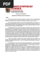 Download Student Manual College of University of Perpetual Help by University of Perpetual Help System DALTA SN90719327 doc pdf
