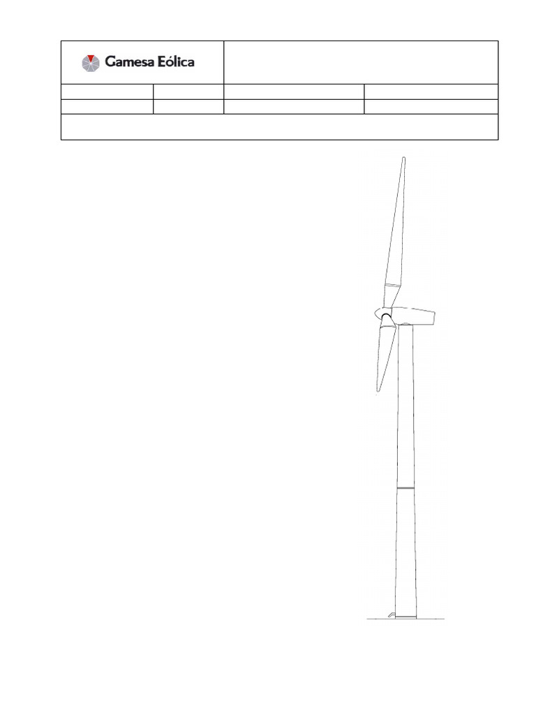 Curva de Potencia Aerogenerador G87 2MW | PDF | Mecanica clasica ...