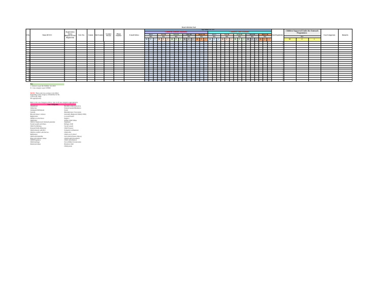 Child Data Collection Tool Template | PDF | Child Abuse | Crime & Violence