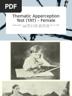 Thematic Apperception Test Cards List | PDF