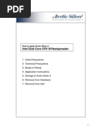 Download Appling Arctic Silver 5 to an Intel CPU by Computer Guru SN907218 doc pdf