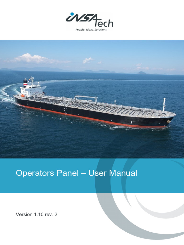 Operators Panel User Manual 1 10 | PDF | Electric Energy Consumption ...