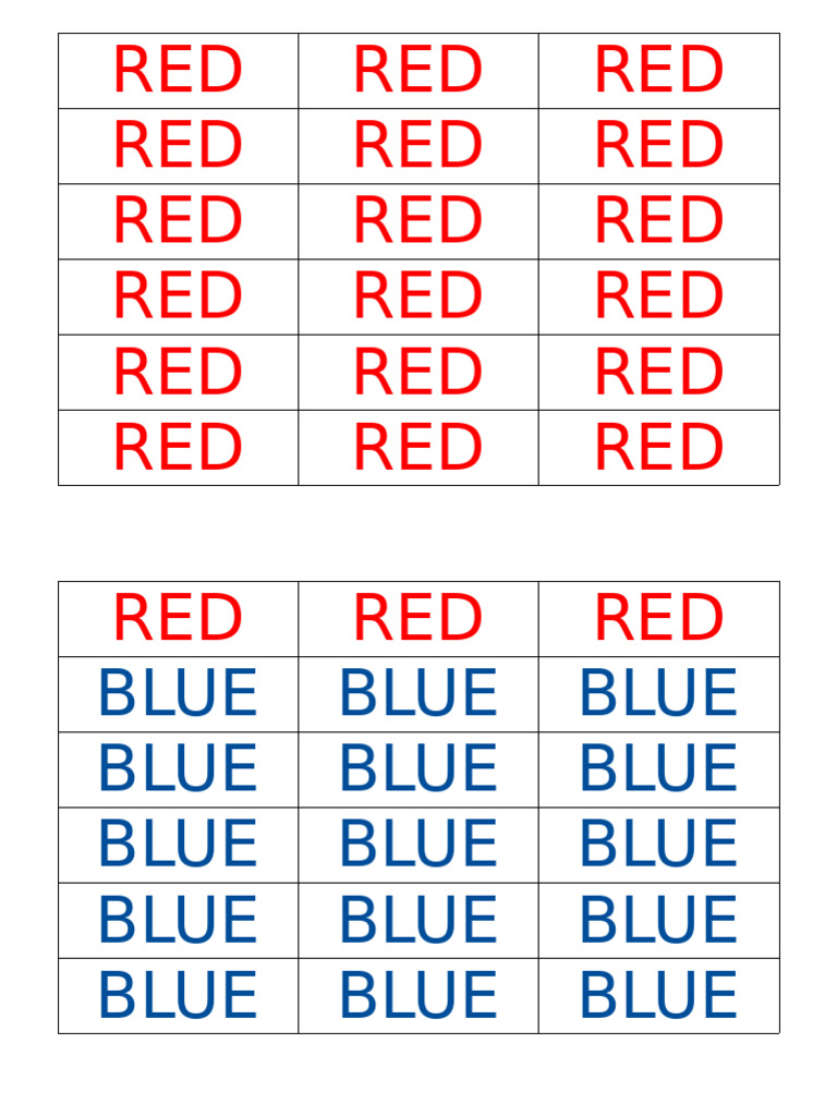 Color Frequency Analysis Document | PDF