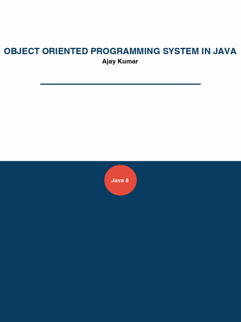 OOPs Concepts Java 8 Features 1756109993 | PDF | Method (Computer ...