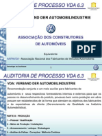 Apresentação VDA 6.3 da VW
