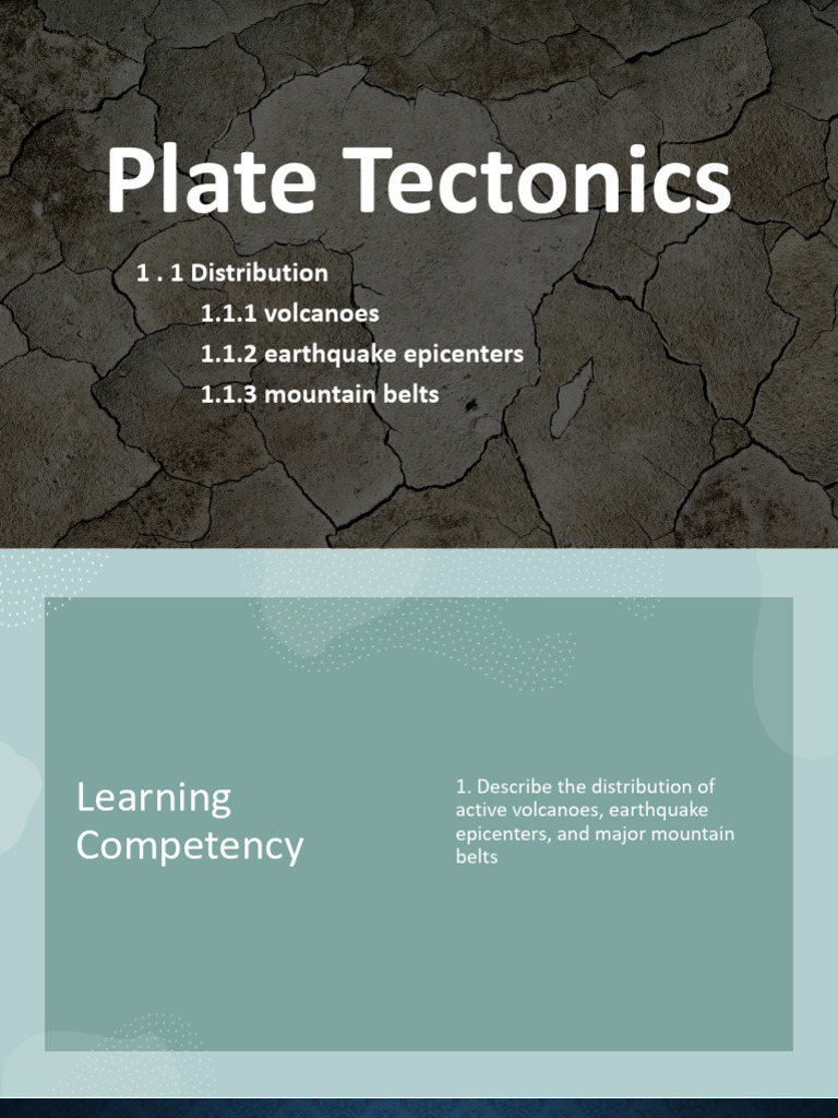 Tectonic Links: Mountains, Quakes, Volcanoes | PDF | Plate Tectonics ...