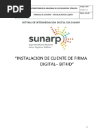 Instalación Kit Bit4id Middleware Windows | PDF | Tecnología de ...