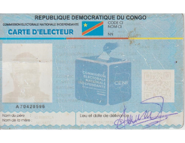 Carte D'electeur Vierge Ou Non Remplie | PDF