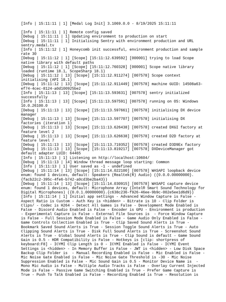 Medal Log 20250819 | PDF | Graphics Processing Unit | Computing