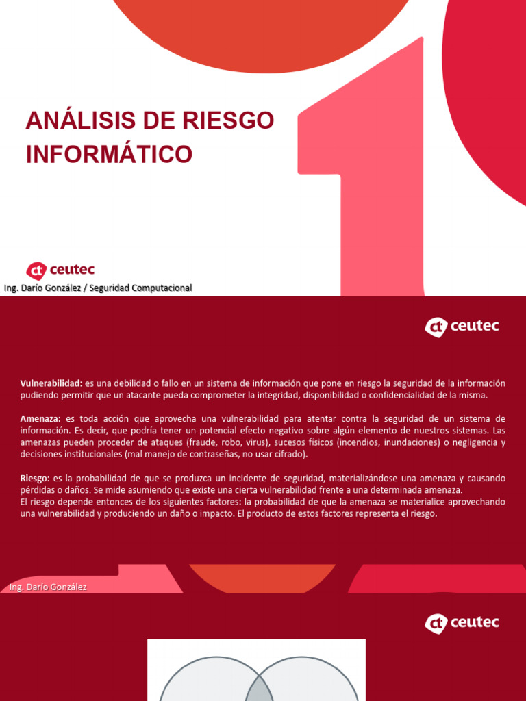 Análisis de Riesgo Informático y Normas ISO | PDF | La seguridad ...