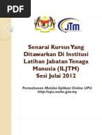 Download Senarai Kursus Ditawar Sesi Julai 2012 by Poh Ching SN90725005 doc pdf