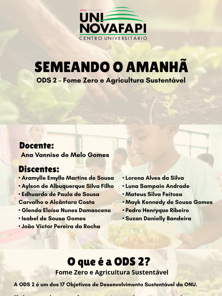 Fome Zero e Agricultura Sustentável | PDF | Agricultura | Agricultura ...