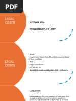 Civil Fees Tariff Effective July 2025 | PDF | Lawyer | Costs In English Law
