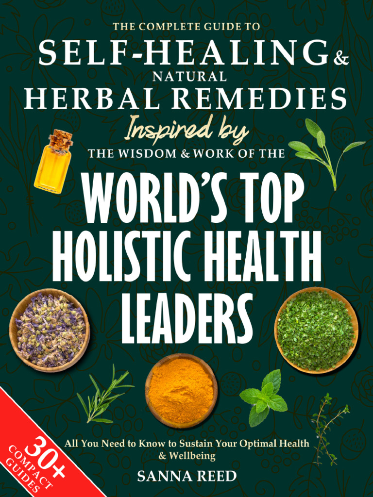 The Natural Healing Handbook | Spiral-bound Guide for Herbal Remedies