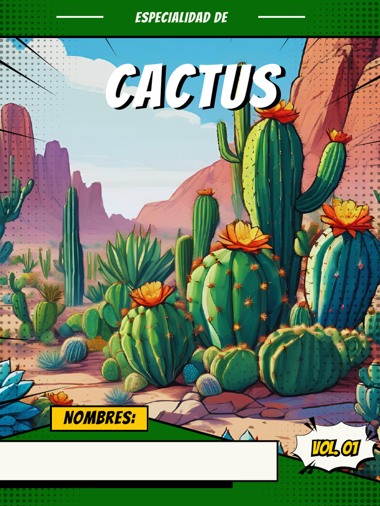 Especialidad en Cactus y sus Adaptaciones | PDF | Desierto | Planta ...