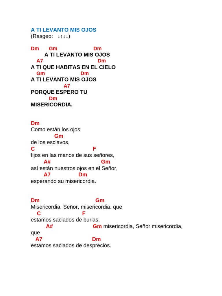 Letra de 