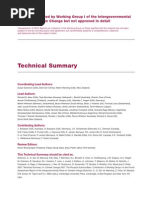 Download IPCC 4th report technical summary by linzel SN90732 doc pdf