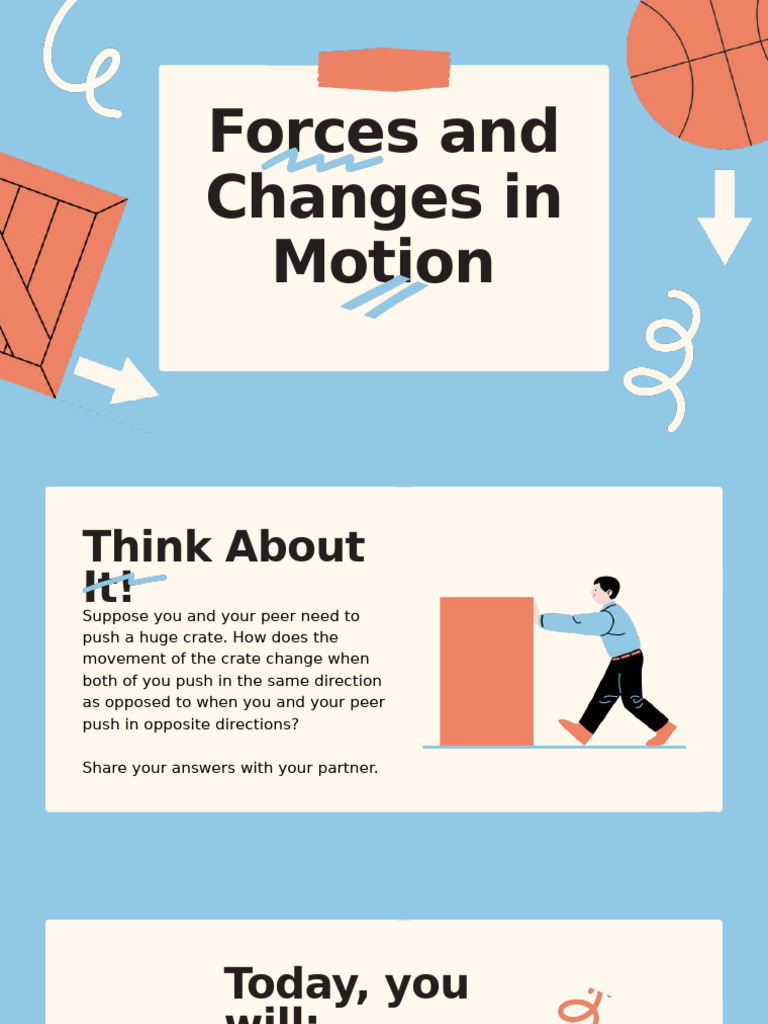 Understanding Contact Forces and Motion | PDF | Force | Friction