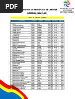 Lista de Preços de Peças Automotivas | PDF