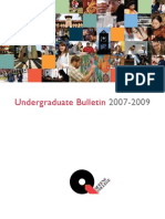 Undergrad Bulletin 07 09