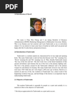 Download Introduction of Taekwondo by alex SN90732515 doc pdf