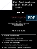 Best of Web Application Penetration Testing Tools