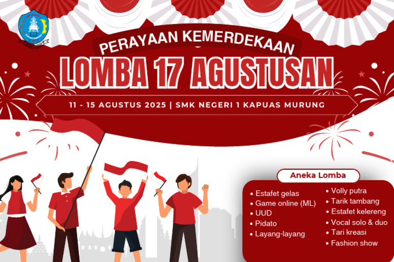 Banner Lomba 17 Agustusan SMKN 1 Kapmur | PDF