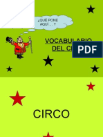 Vocabulario Del Circo