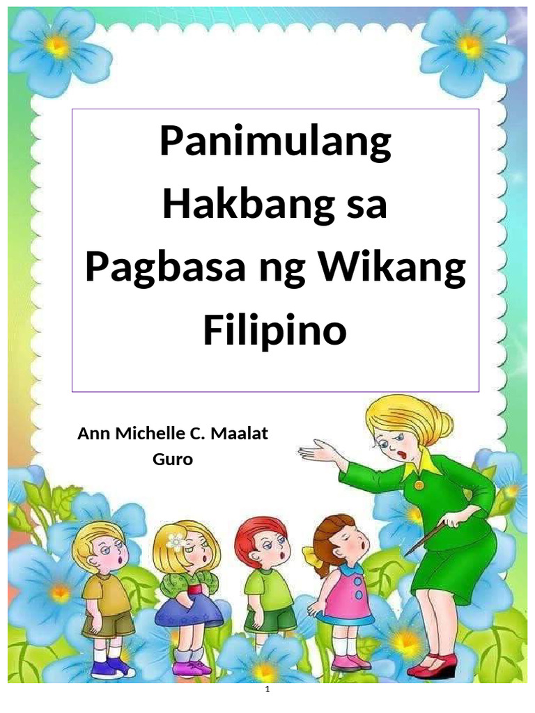 Pag Basa Book 1 | PDF