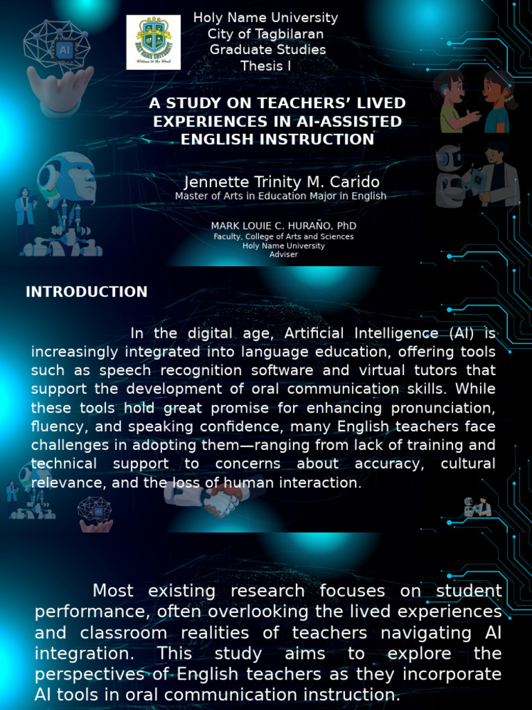 Teachers' Experiences with AI in English Instruction | PDF | Artificial ...