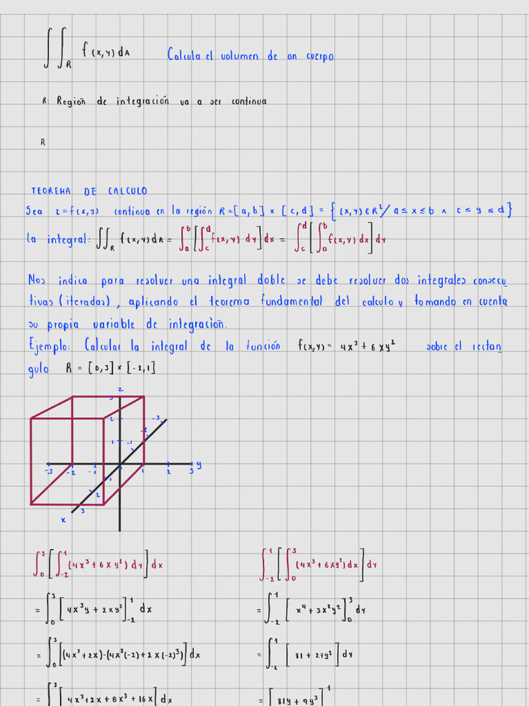 Integrales Multiples | PDF