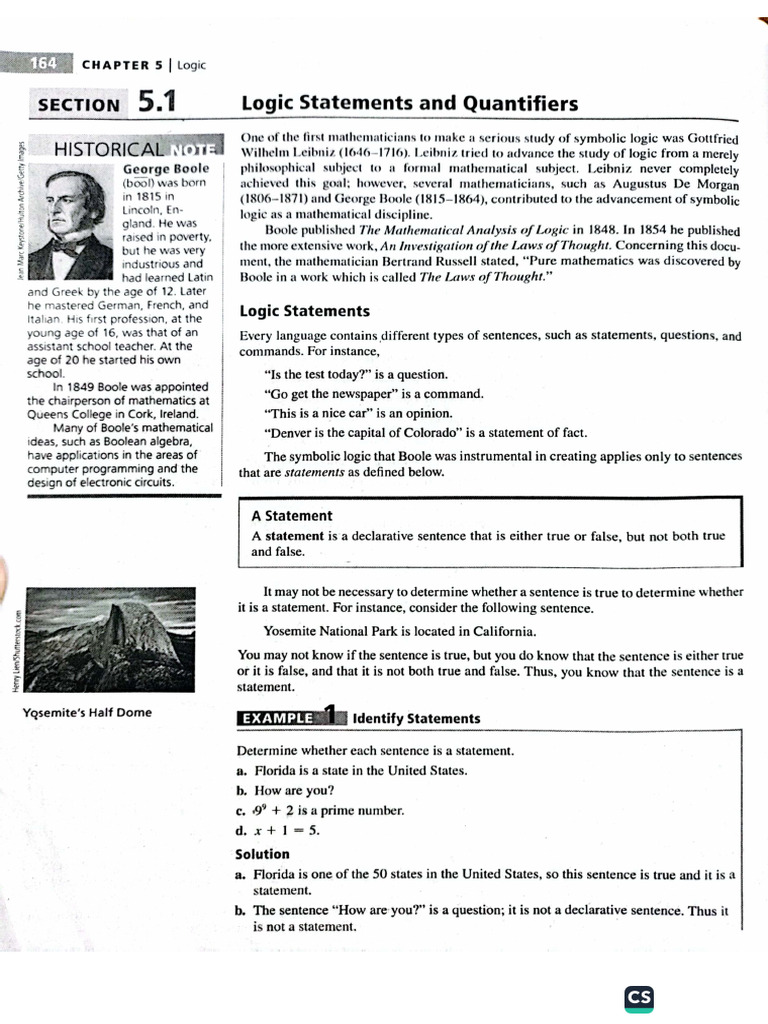 Logic Statements and Quantifiers | PDF