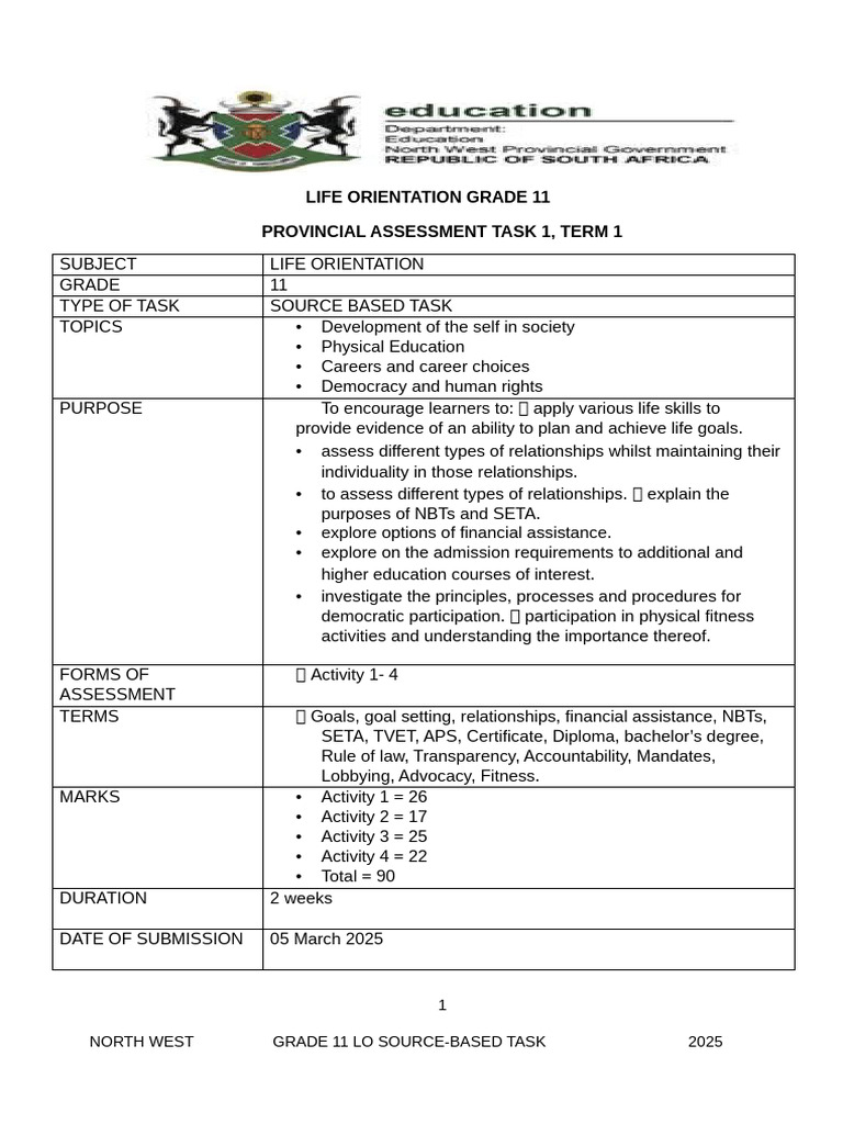 Grade 11 Sba Assignment | PDF | Goal Setting | Behavior Modification