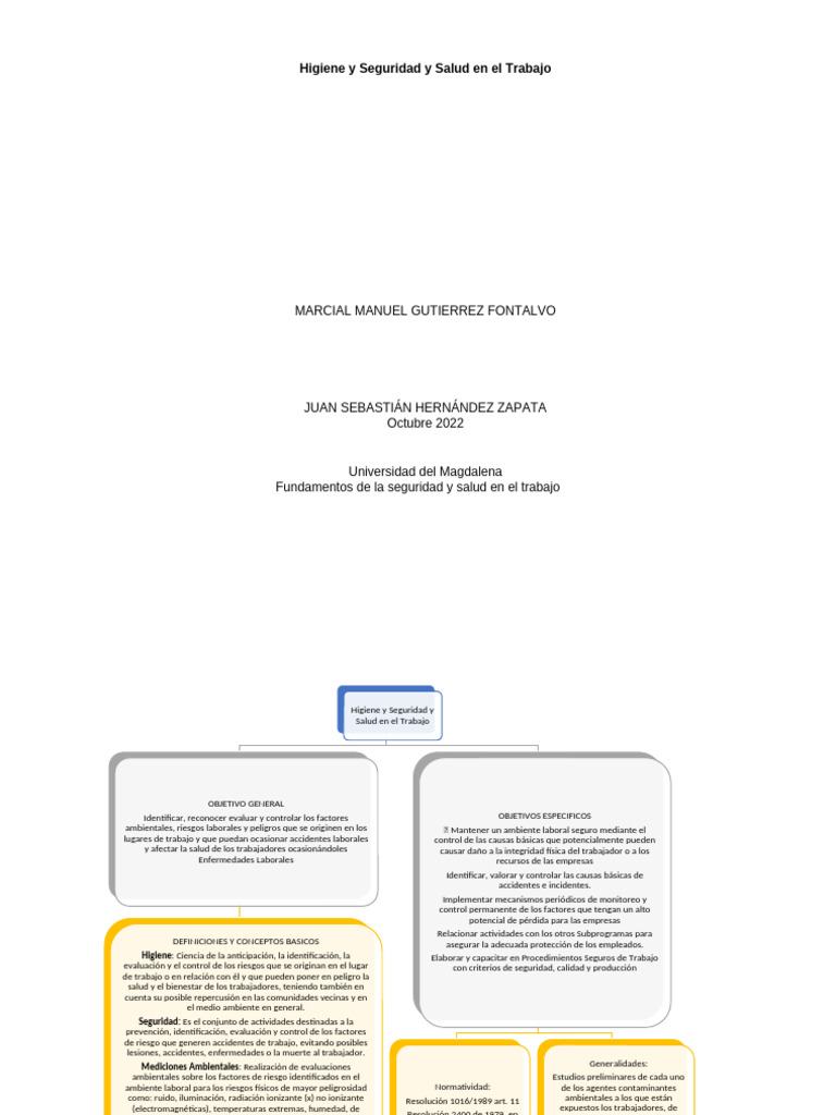 Higiene y Seguridad Laboral Esencial | PDF | Seguridad y salud ...