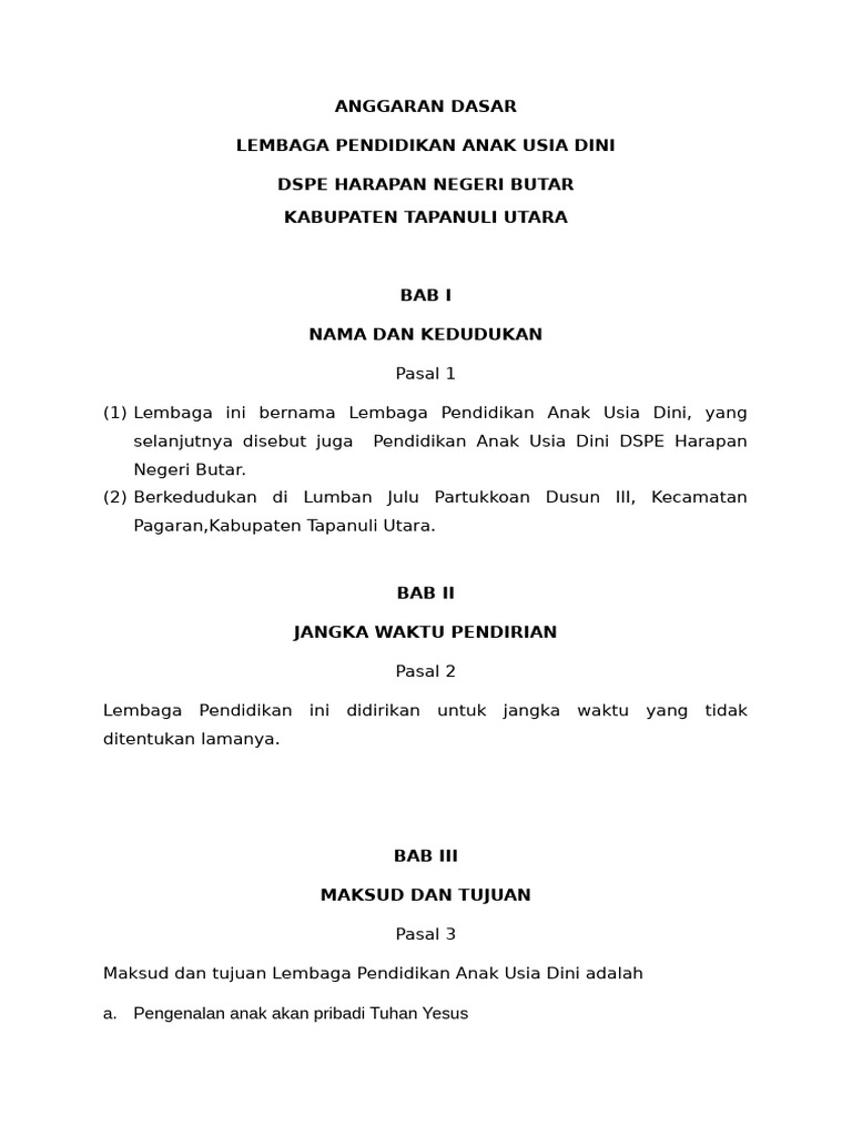 1 Lembar Adrt Dspe | PDF