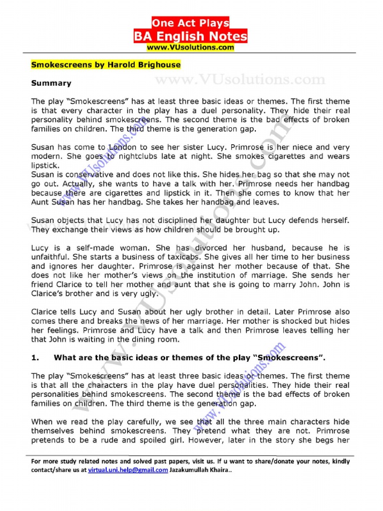 One Act Play | PDF | Foreign Language Studies