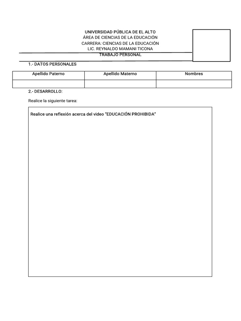 Un Modelo de Como Hacer Una Tarea de Investigación | PDF